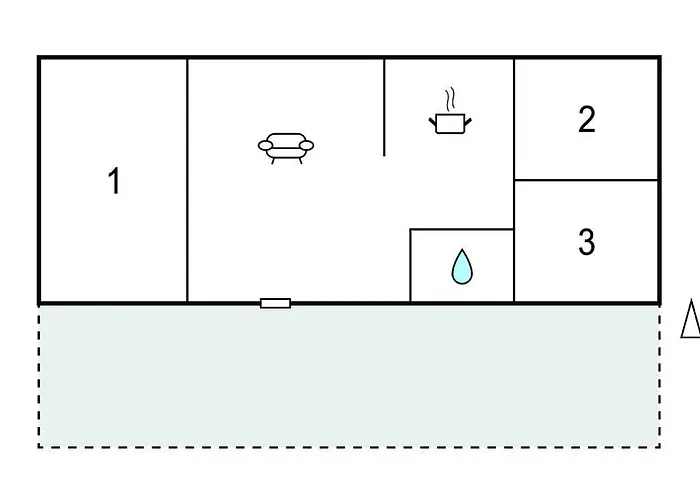 Stacaravan In مكان تخييم سان جوليان-أون-بورن